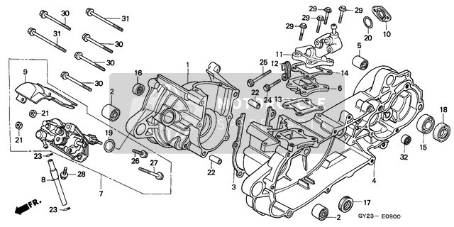 Crankcase /Oil Pump